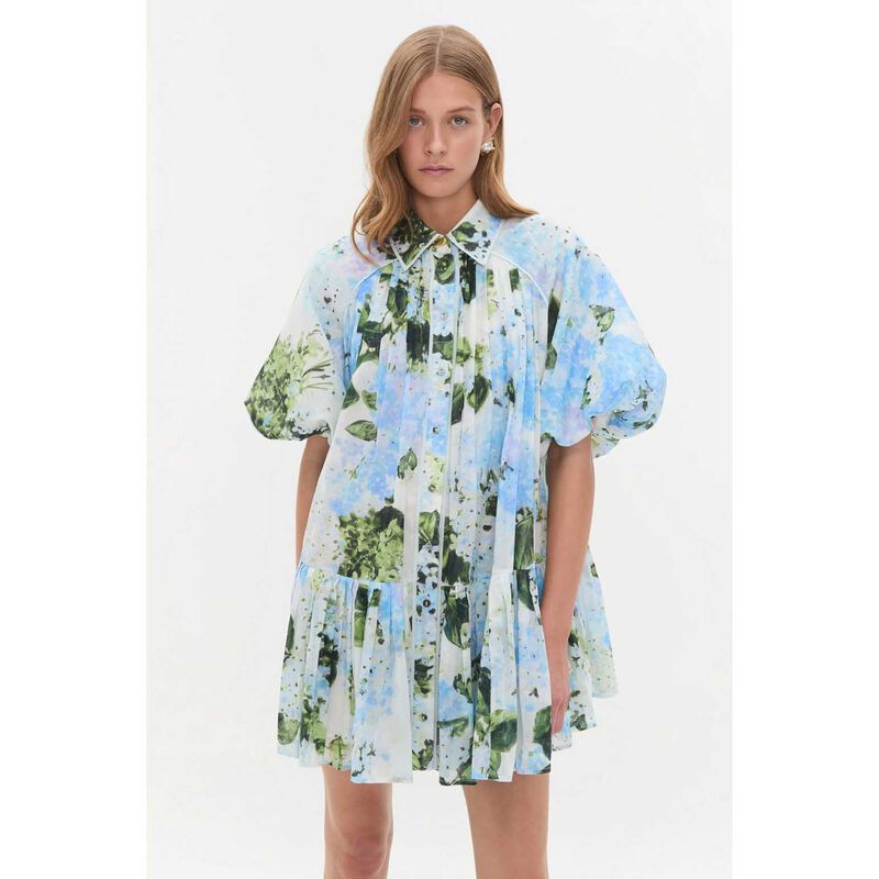 Aje Anthea Mini Smock Dress image number 3